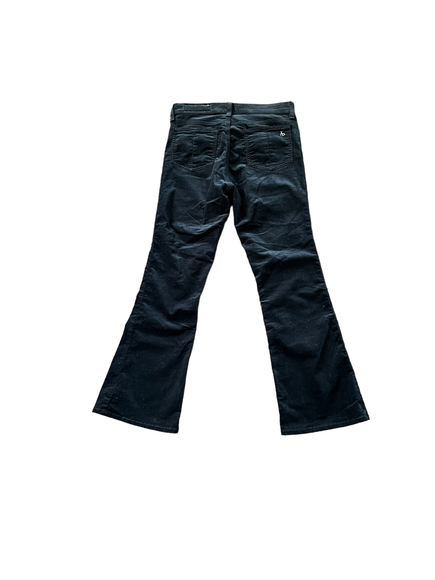 Rag and Bone Velvet Crop Flare Pants - Picture 6 of 7